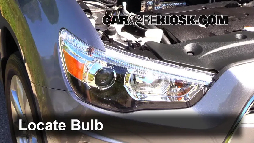 2013 Mitsubishi Outlander Sport ES 2.0L 4 Cyl. Lights Turn Signal - Front (replace bulb)